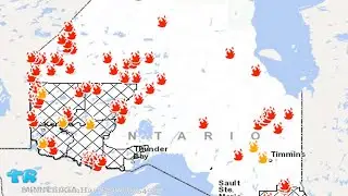 Ontario Fire Map: Here&rsquo;s Where Canada Wildfires Are Burning | Gift Of Life