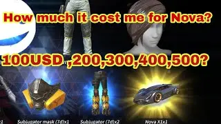 Opening  Nova car skin / Gameplay / Rule of survival