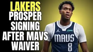 Mavericks Waive Olivier-Maxence Prosper! Lakers Must Sign Him!