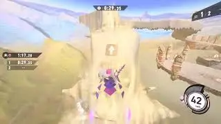 Sky Sands 1:16.51 Time Attack - Kirby Air Riders