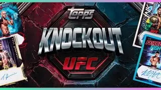 2025 Topps Knockout UFC...Ripping our final box (for now)