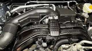 I Deep Cleaned a 2023 Subaru Crosstrek Engine Bay INSANE Results