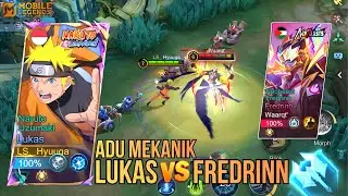 1 VS 1 ADU KUAT! LUKAS VS FREDRINN