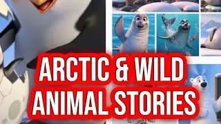 Wild Animal Adventures! Stories of Penguins, Seals, Polar Bears & Wolves(@cuteanimalworldstories)