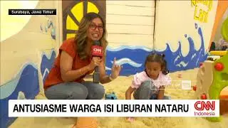 Antusiasme Warga Isi Liburan Nataru