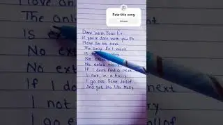 Gladdest - Done With Your Ex (Lyrics) #gladdest #donewithyourex #lyrics #rap