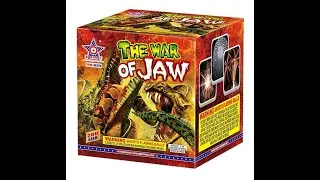 NEW FOR 2022 - A6250 The war of Jaw - Starget Brand from Pyromooi Fireworks Ltd