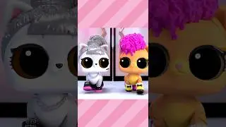 LOL Kitties Have a Good Hair Day! 🐱💇&zwj;♀️ L.O.L. Surprise! #shorts