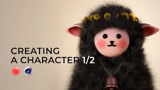 Creating a cute character in C4D. Part 1