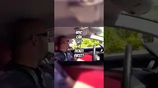Who can get a ticket first? 😱 #like #automobile #subscribe #shorts #funny