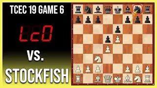 How Stockfish plays chess with a space advantage || Stockfish vs LCZero || TCEC Superfinal 19 (Ga...