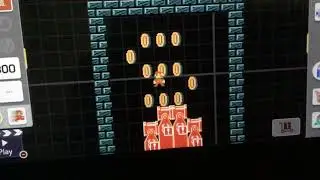 I made a bowzilla in super mario maker 2 and I call it enemyzilla