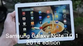 Samsung Galaxy Note 10.1 (2014 edition) hands-on (Greek)