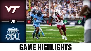 Virginia Tech vs. Old Dominion Game Highlights | 2024 ACC Football