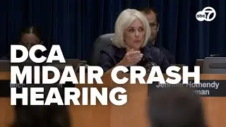 🔴LIVE: NTSB hearing on DCA deadly midair collision