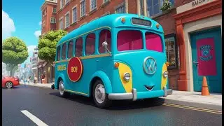 Benny Bus Magical City Ride | Fun Bus Adventure Song for Kids | Magical City Exploration