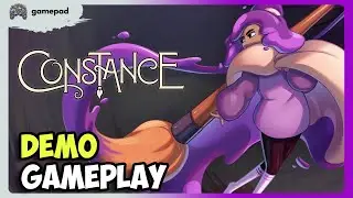 CONSTANCE - Gameplay de um belo metroidvania