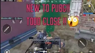 First Game of PUBG Mobile😲Crazy Experience |(Must Watch)Too Close - Chicken Dinner |
