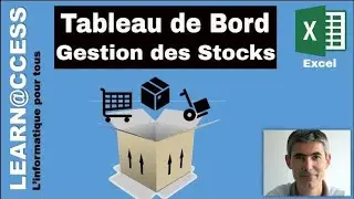 Excel - Tableau de Bord  de  Suivi de Stock