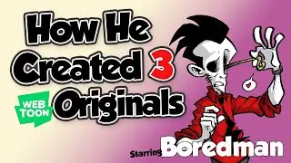 Make a Comic YOU Want to Read | Chat With Boredman, Webtoon Originals Creator (UnDeadEd, BlackSmith)