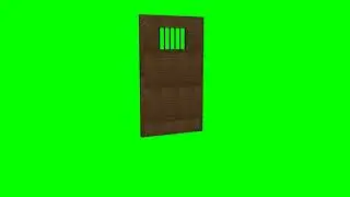 green screen : the door of the jail