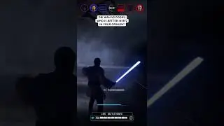 Count Dooku vs Obi Wan Kenobi high level duel #viral #starwars #fypシ #shorts #starwarsbattlefront2