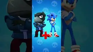 Crow + Sonic = Brawl Stars Animation