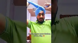 Respect 🙏 ❤️ #dastar #pagg #turban #respect #sikh #sardar #sardari