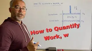 How to Quantify Work | w #thermodynamics