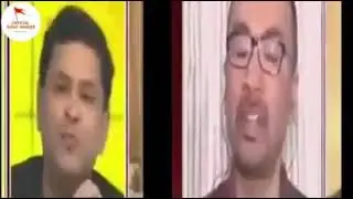 Debate on Riyaz Naikoo tumhara baap purohit Gaurav Arya