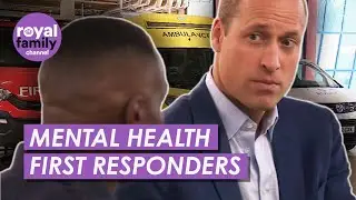 Prince William Talks Mental Health With The Emergency Services