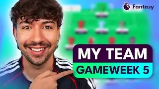 ВЫБОР КОМАНДЫ FPL GW5 | + Моя *НОВАЯ* стратегия фишек 🍟 | Состав, трансферы и капитан на 5-ю игро...