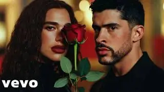 SOLO TÚ Y YO - BAD BUNNY x DUA LIPA ( Official IA Letra/lyrics video 2025)