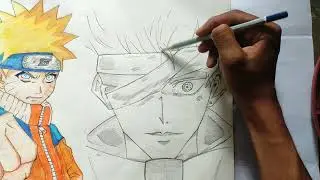 How to draw gojo satoru (ALT) step-by-step easy anime drawing#drawing trending