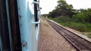 Madly honking WDP4 with KSK blasts TTR at around 105kmph :) :)