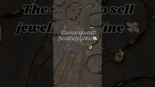 💎Dreaming of selling jewellery online? #jewellery #smallbusiness #alourastore #entrepreneurship