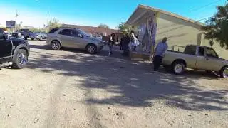 Outdoor Arrivals, American Citizens Social Club, Ajo, Arizona, 16 May 2015, GP018801