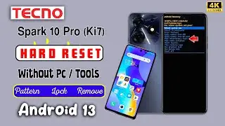 Without Pc 2024🆕 Tecno Spark 10 Pro Hard Reset ❌ Not Working 2024