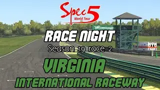 iRacing Spec-5 World Tour - League Race Night