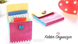 DIY Folder Organizer | Paper Holder | Back To School