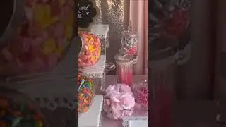 Dessert and candy party table!￼ #desserttable #candy#shorts