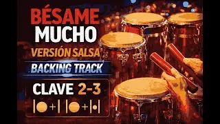 B&eacute;same mucho backing track