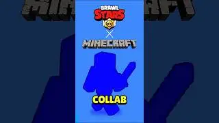 Brawl Stars X Minecraft Collab #brawlstars #shorts