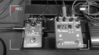 RGA Guitar Tour 2017 - Il setup di Donato Begotti