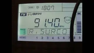 91,40 MHz - Radio Surco Castilla-La Mancha received in Germany
