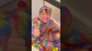 みんなはどこに隠れる？色かくれんぼチャレンジ！#shorts