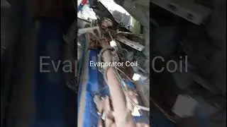 Isuzu NPR Evaporator Coil removal. Leaking heater removed truck stripped naked. #isuzunpr #diagnosis