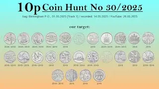 ☺️ It is A Duplicate, Nonetheless A Nice Find - 10p Coin Hunt No 30/2025 For Very Rare A-Z Coins