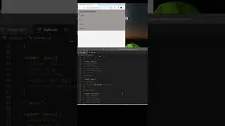 Responsive hamburger menu bar using html and css project 2 #webdevelopment #coding #shorts
