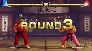 STREET FIGHTER V Ken vs Dan